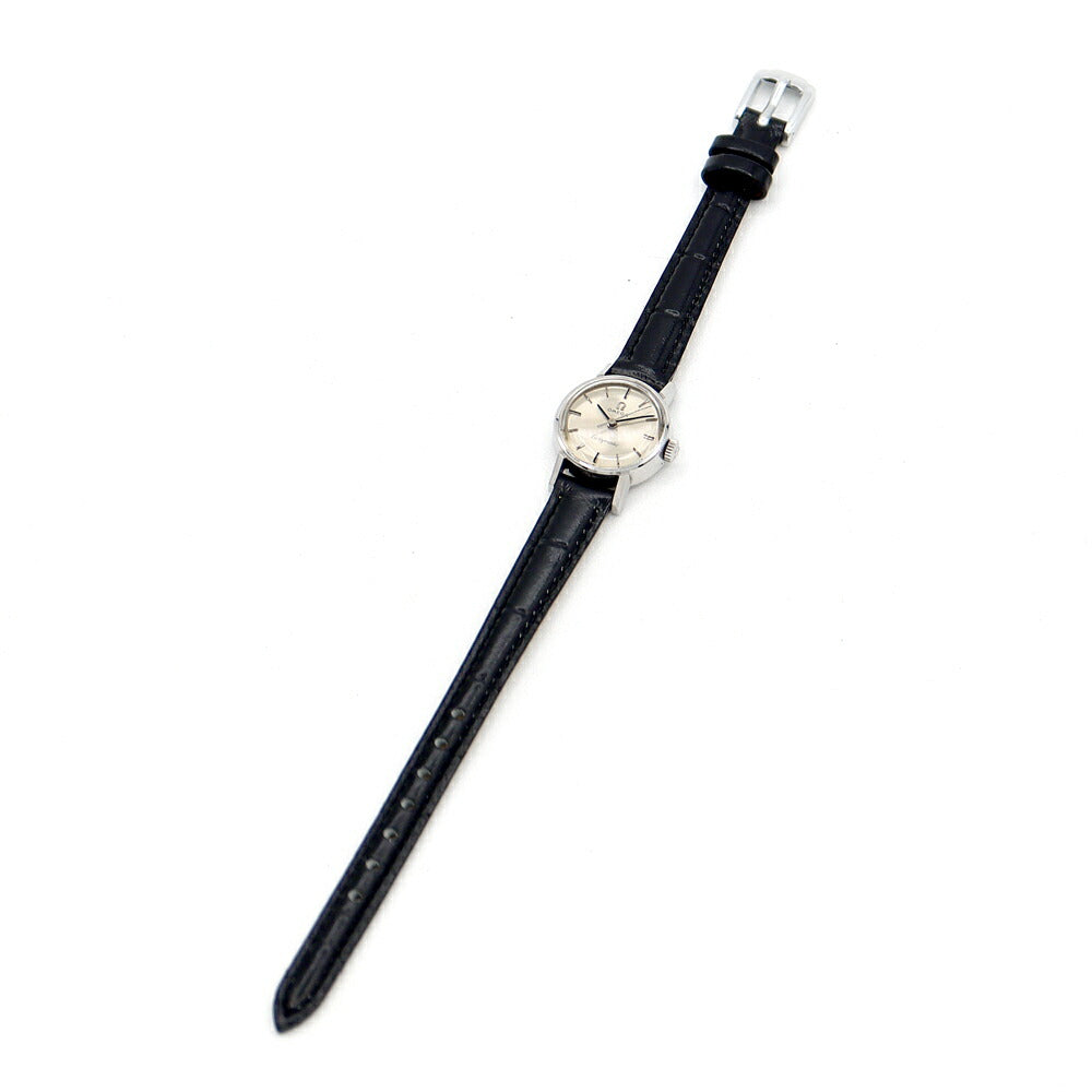 OMEGA オメガ Ladymatic レディーマチック 561.005 Cal.671 24石 シルバー SS ステンレス レディース 自動巻き アンティーク ヴィンテージ【腕時計】【中古】