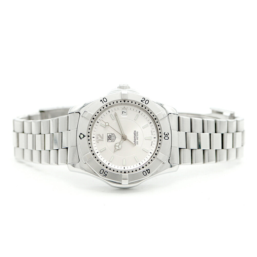 TAG Heuer タグホイヤー クラシック 2000シリーズ WK2116 BA0311 デイト 200m防水 シルバー SS ステンレス メンズ 自動巻き【6ヶ月保証】【腕時計】【中古】