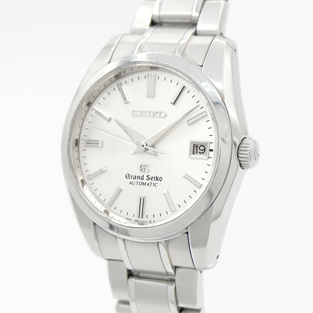 SEIKO セイコー グランドセイコー GS メカニカル 9S55-0010 デイト シルバー SS ステンレス メンズ 自動巻き【6ヶ月保証】【腕時計】【中古】