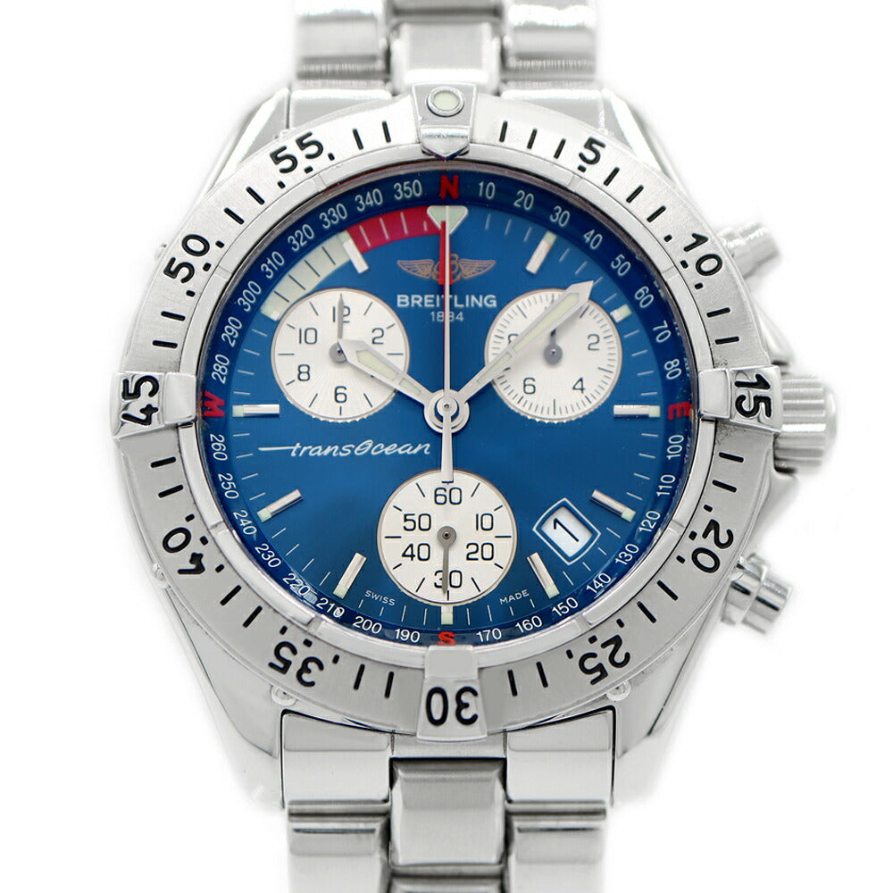 電池交換済 BREITLING ブライトリング トランスオーシャン クロノ 