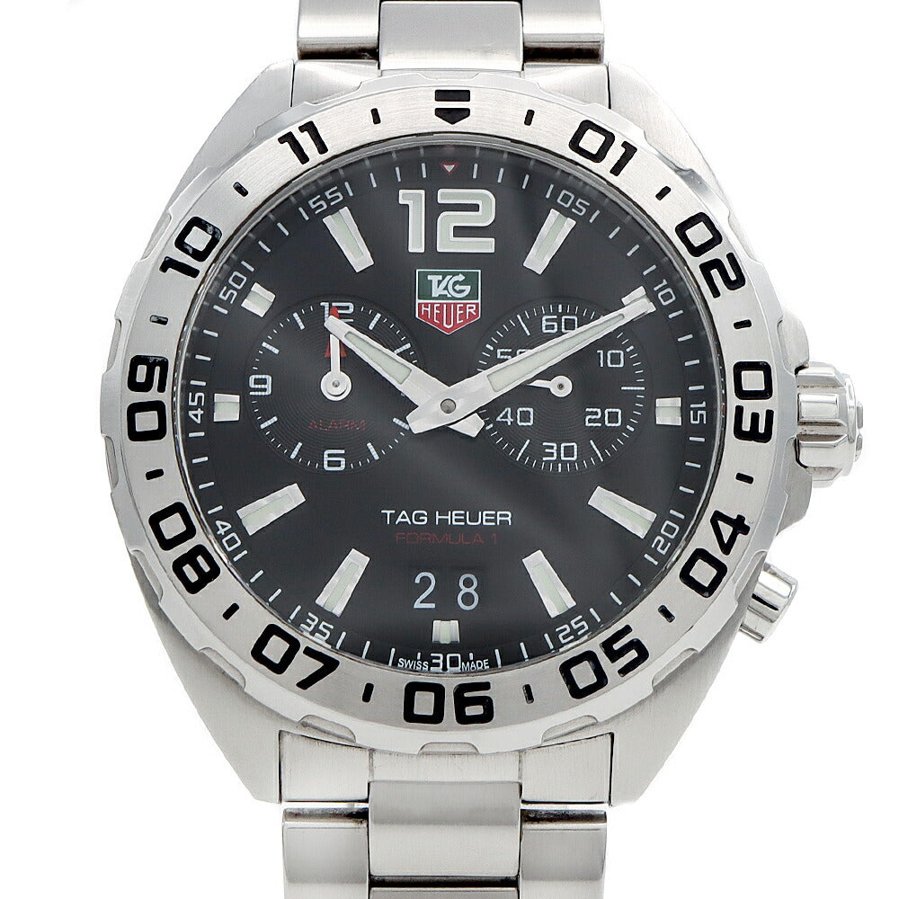 電池交換済 TAG Heuer タグホイヤー フォーミュラ 1 WAZ111A デイト 200m防水 黒 ブラック SS ステンレス メンズ クォーツ 電池交換済 TAG Heuer タグホイヤー フォーミュラ 1 WAZ111A デイト