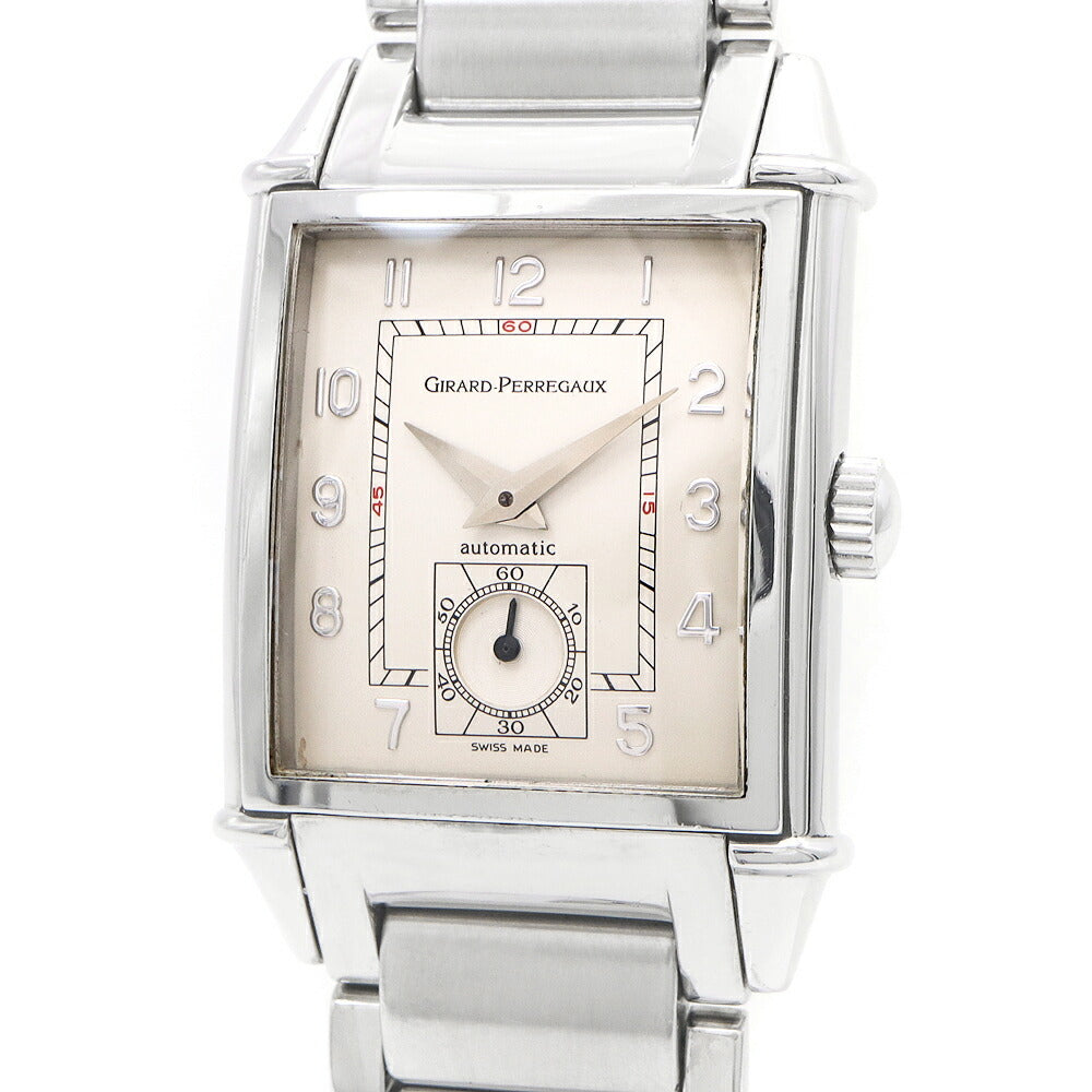 GIRARD PERREGAUX ジラールペルゴ ヴィンテージ 1945 2594 スモールセコンド シルバー SS ステンレス メンズ 自動巻き 【6ヶ月保証】【腕時計】【中古】