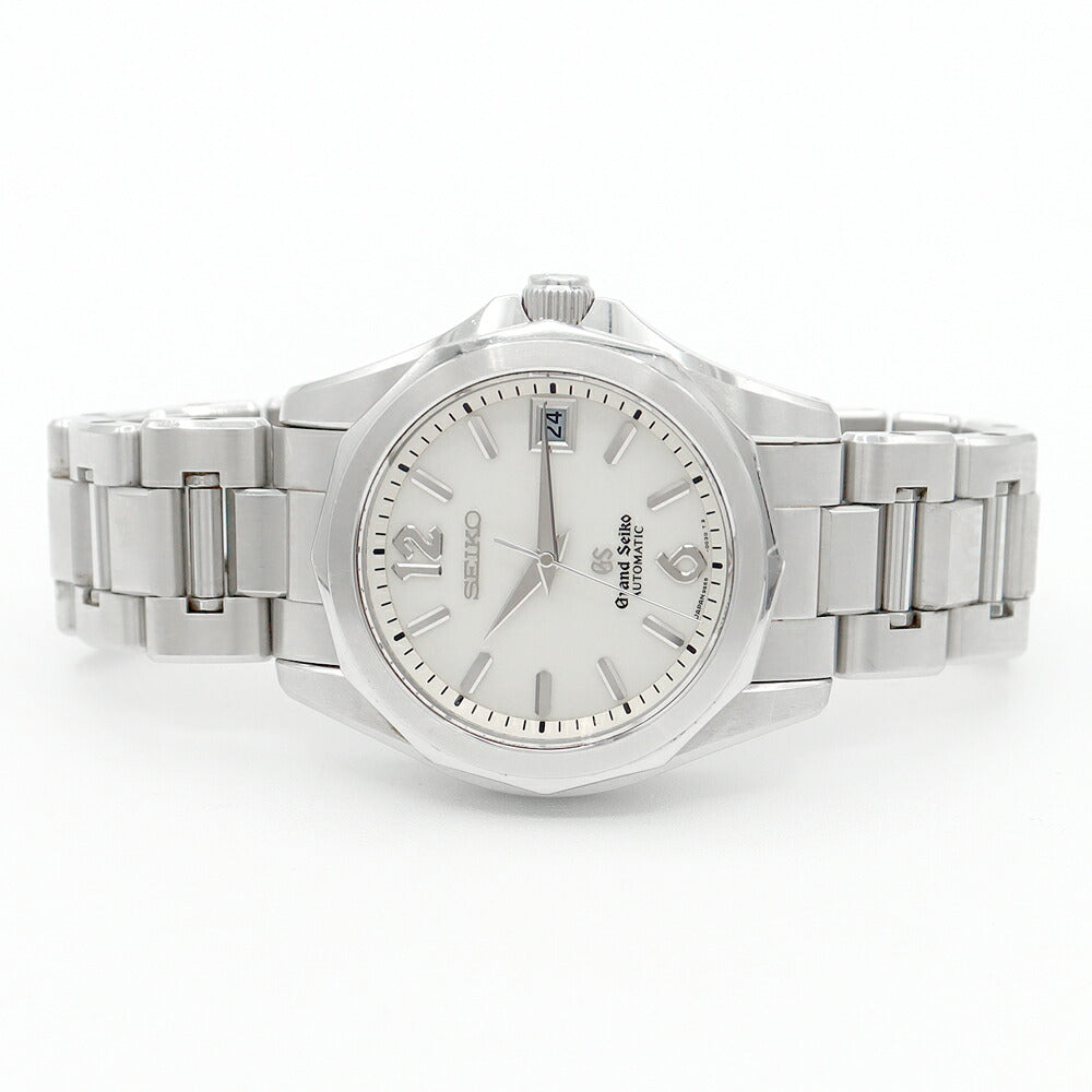 SEIKO セイコー GS グランドセイコー メカニカル 9S55-0050 SBGR017 デイト シルバー SS ステンレス メンズ 自動巻き【6ヶ月保証】【腕時計】【中古】