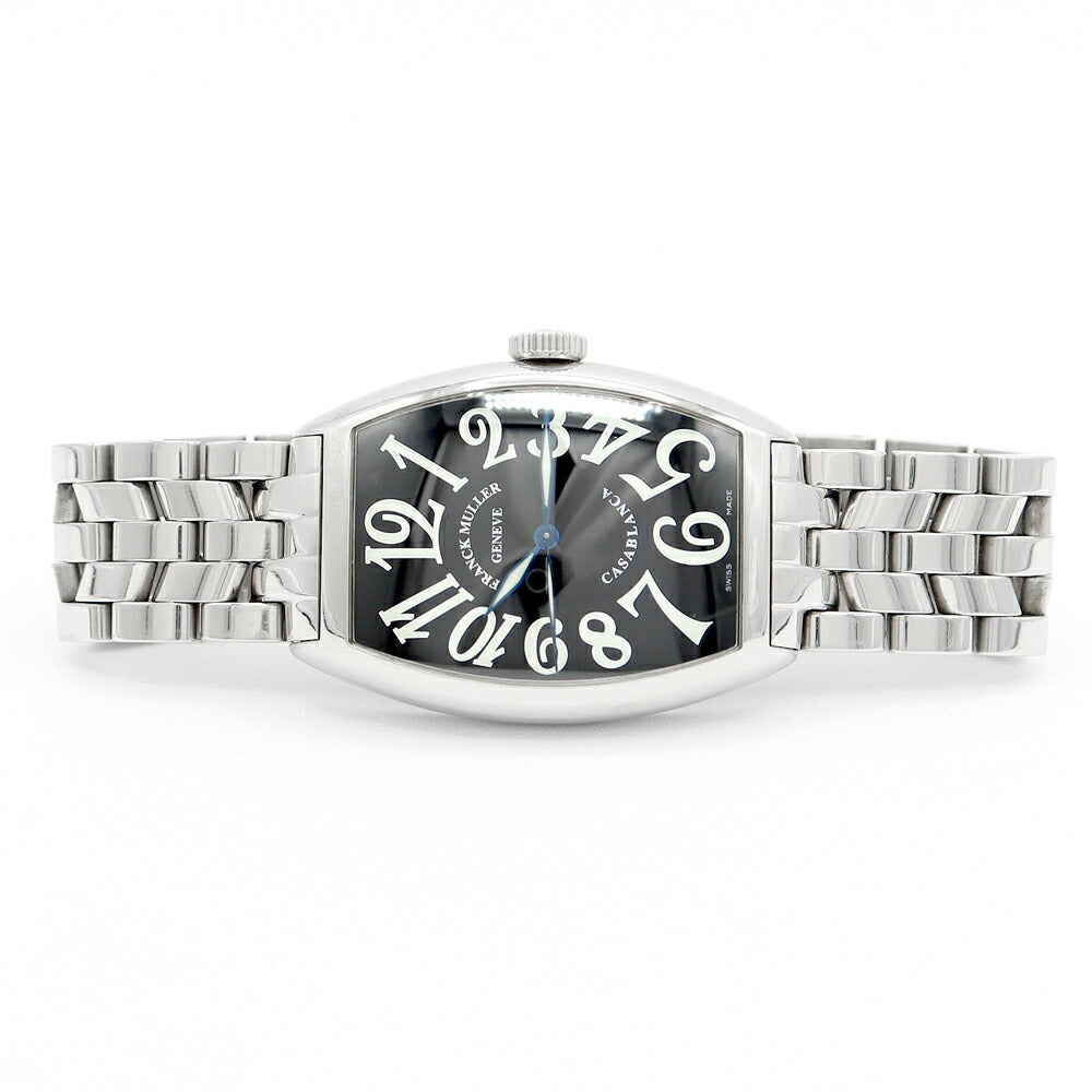 FRANCK MULLER フランクミュラー カサブランカ 5850HC 黒 ブラック SS ステンレス メンズ 自動巻き【6ヶ月保証】【中古】【腕時計】