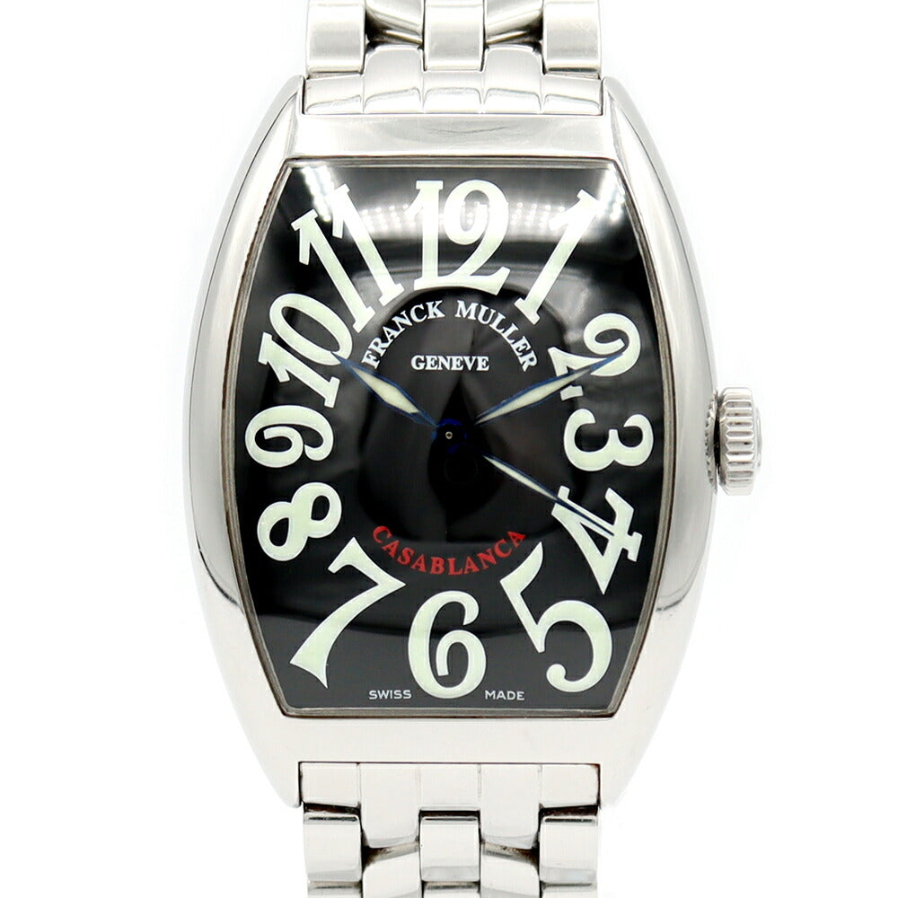 小キズベゼルFRANCK MULLER フランクミュラー カサブランカ 6850 メンズ 腕時計 - 腕時計(アナログ)