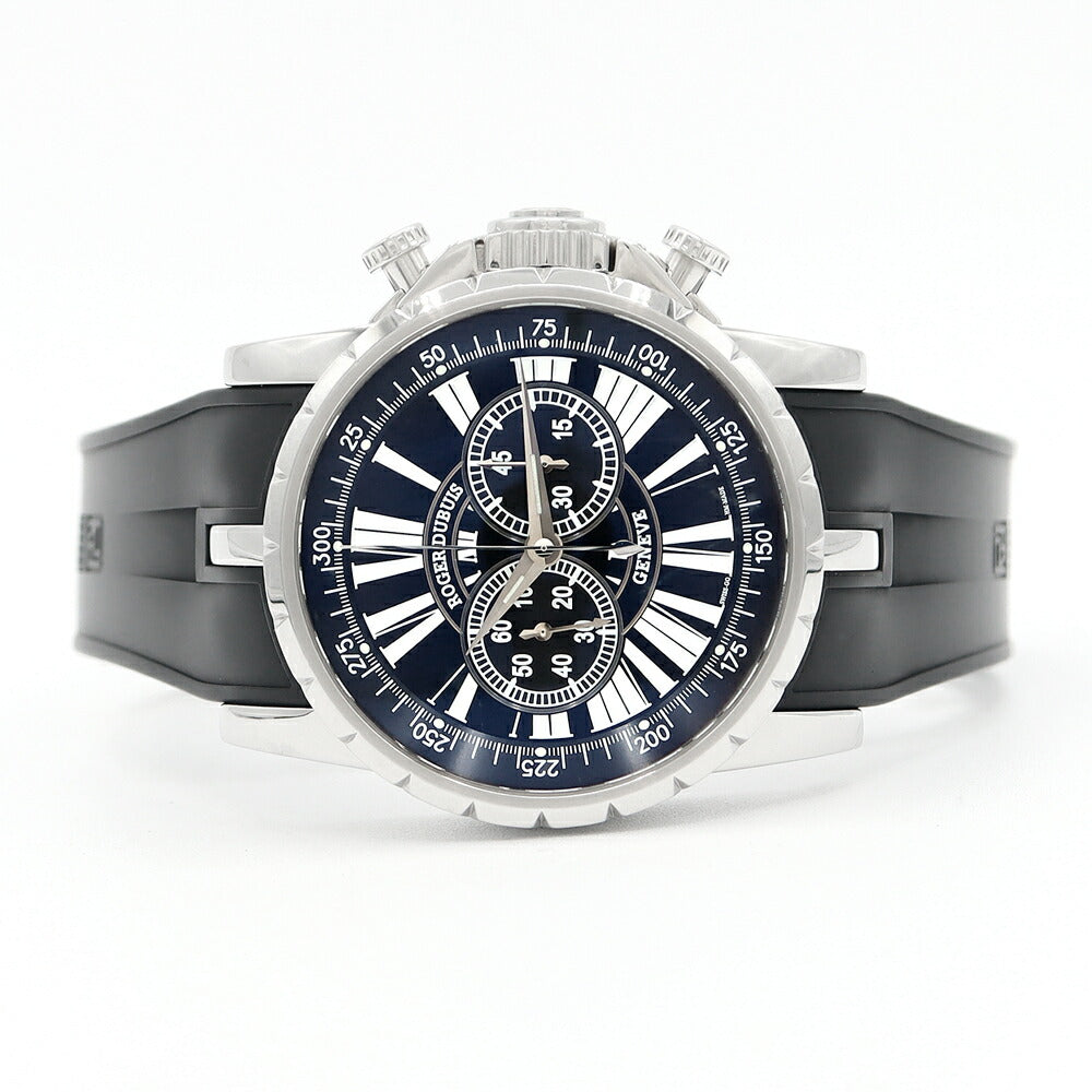 Inspection Roger DUBUIS Roger Dubuis Roger Dubui Excaliver Chronograph EX45.78.9 9.71R Limited 50m Waterproof Back Suku Black Black Black Black SS Stainless Steel Genuine Belt Genuine Bucket Men's Automatic Wind