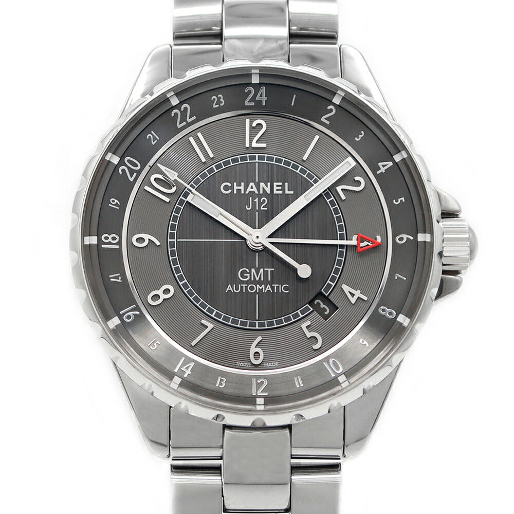 CHANEL シャネル J12 クロマティック GMT 41mm セラミック チタン H3099 デイト 100m防水 グレー CE セラミ –  IMPERIAL