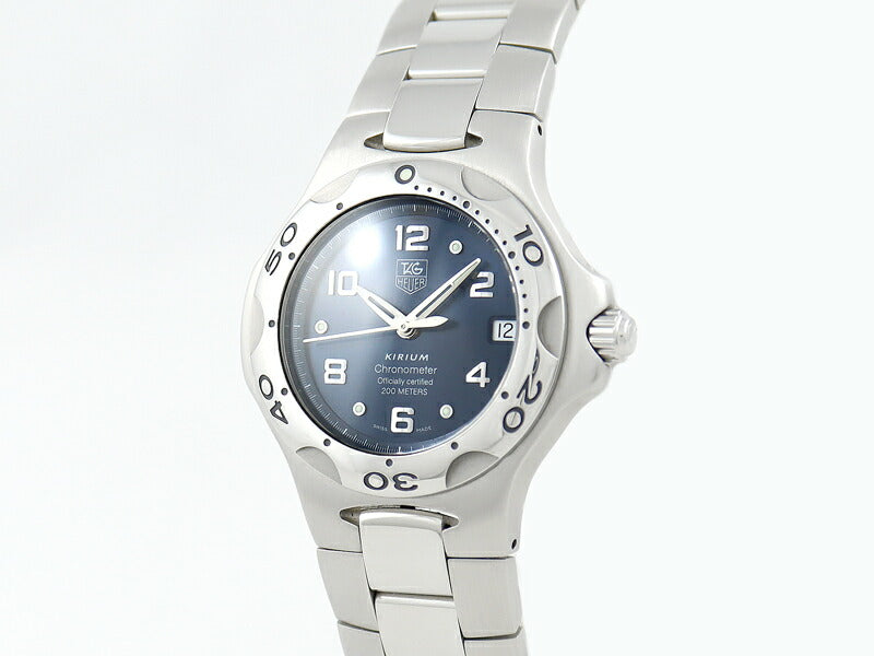 TAG Heuer タグホイヤー キリウム WL511A BA0701 200m防水 デイト 青 ブルー ネイビー SS ステンレス メンズ 自動巻き【6ヶ月保証】【腕時計】【中古】