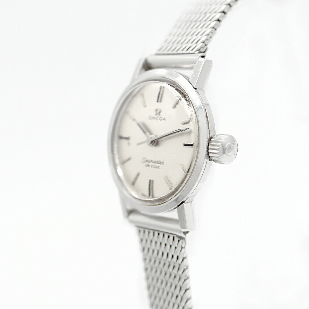 OMEGA オメガ シーマスター DE VILL デビル シルバー SS ステンレス メンズ ボーイズ レディース 手巻き アンティーク ヴィンテージ デヴィル【腕時計】【中古】