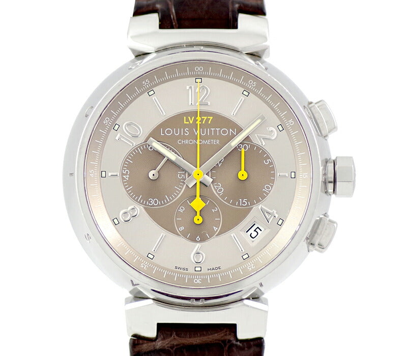 Louis Vuitton Tambour Chronograph El Primero LV277 Q1142 Automatic Men's  Watch
