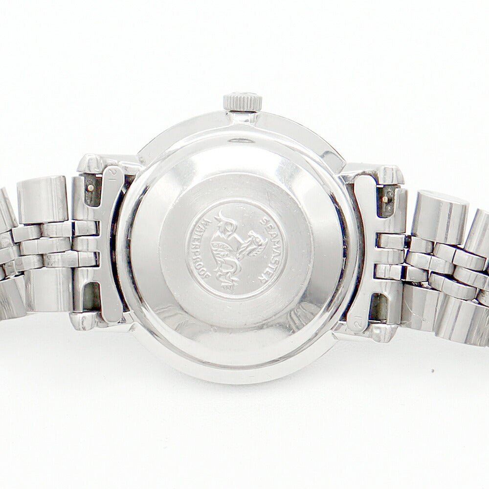 OMEGA Seamaster Deville Date Silver SS Stainless Steel Ladies Deville Automatic Winding Antique Vintage [Watch] [Used]
