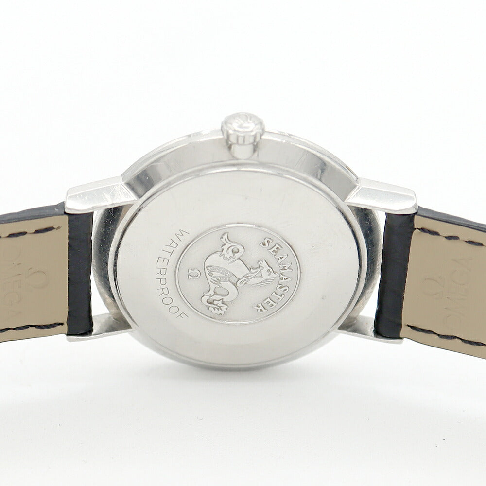 OMEGA オメガ シーマスター 34mm 14750 SC-61 Cal.600 17石 シルバー SS ステンレス 純正ベルト 純正尾錠 メンズ 手巻き アンティーク ヴィンテージ【腕時計】【中古】