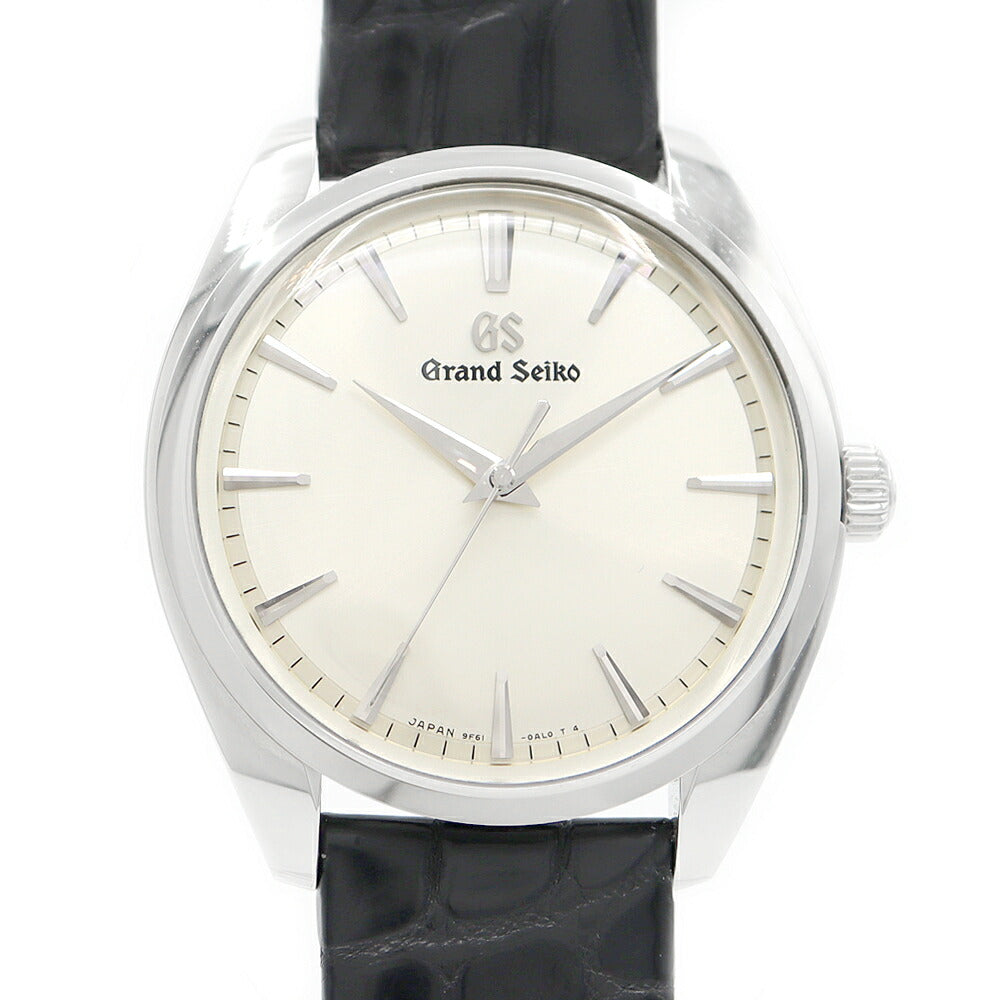 電池交換済 SEIKO セイコー GS グランドセイコー エレガンス SBGX331 9F61-0AH0 シルバー SS ステンレス 純正ベルト 純正バックル尾錠 メンズ クォーツ【6ヶ月保証】【腕時計】【中古】