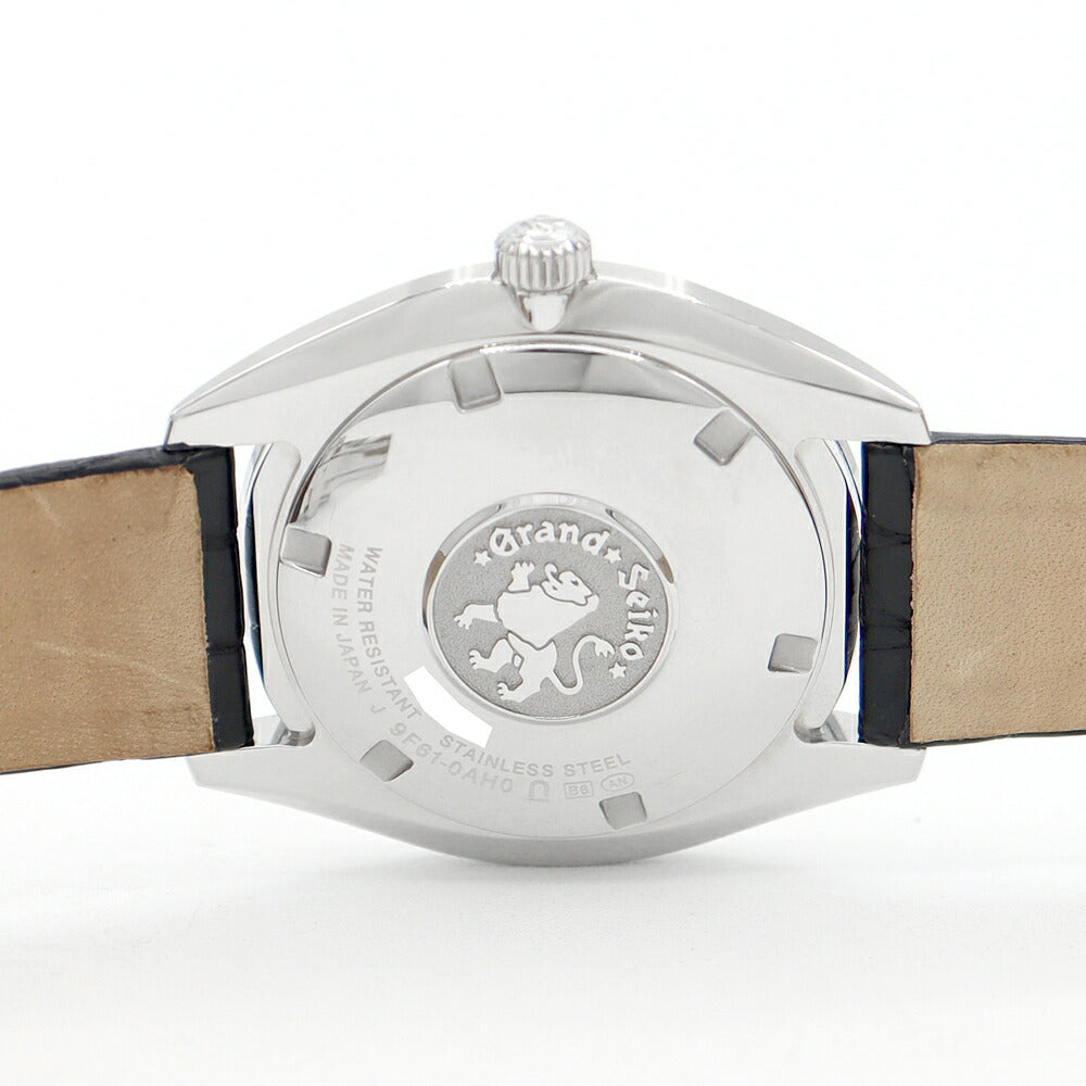 電池交換済 SEIKO セイコー GS グランドセイコー エレガンス SBGX331 9F61-0AH0 シルバー SS ステンレス 純正ベルト 純正バックル尾錠 メンズ クォーツ【6ヶ月保証】【腕時計】【中古】