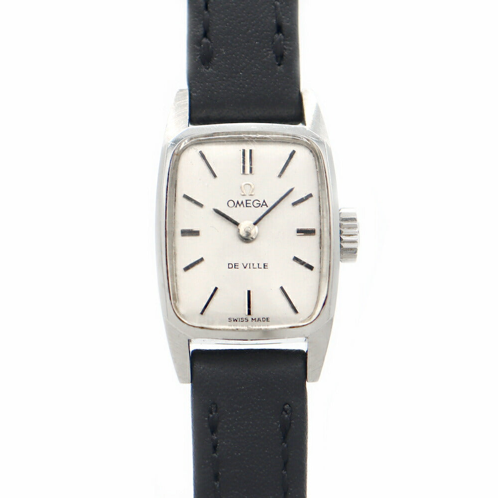 OMEGA オメガ デヴィル ST511.268 Cal.485 17石 シルバー SS ステンレス 純正尾錠 レディース 手巻き アンティーク ヴィンテージ デビル【腕時計】【中古】