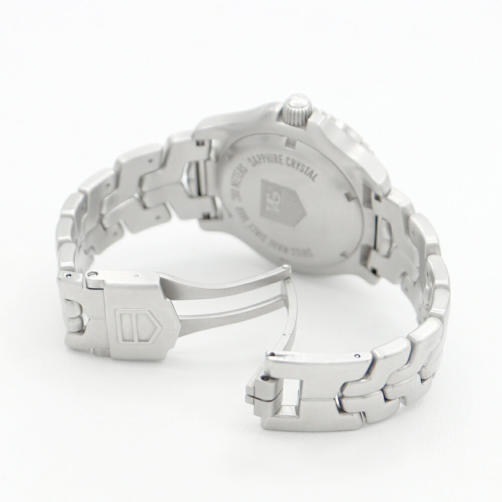電池交換済 TAG Heuer タグホイヤー リンク プロフェッショナル WT1112 BA0550 200m防水 デイト シルバー SS ステンレス メンズ クォーツ【6ヶ月保証】【腕時計】【中古】