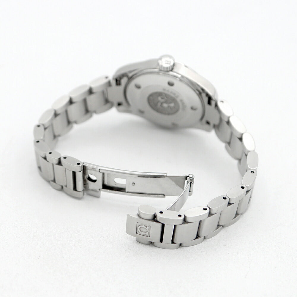 電池交換済 OMEGA オメガ シーマスター アクアテラ 2577.30 デイト シルバー SS ステンレス レディース クォーツ【6ヶ月保証】【腕時計】【中古】