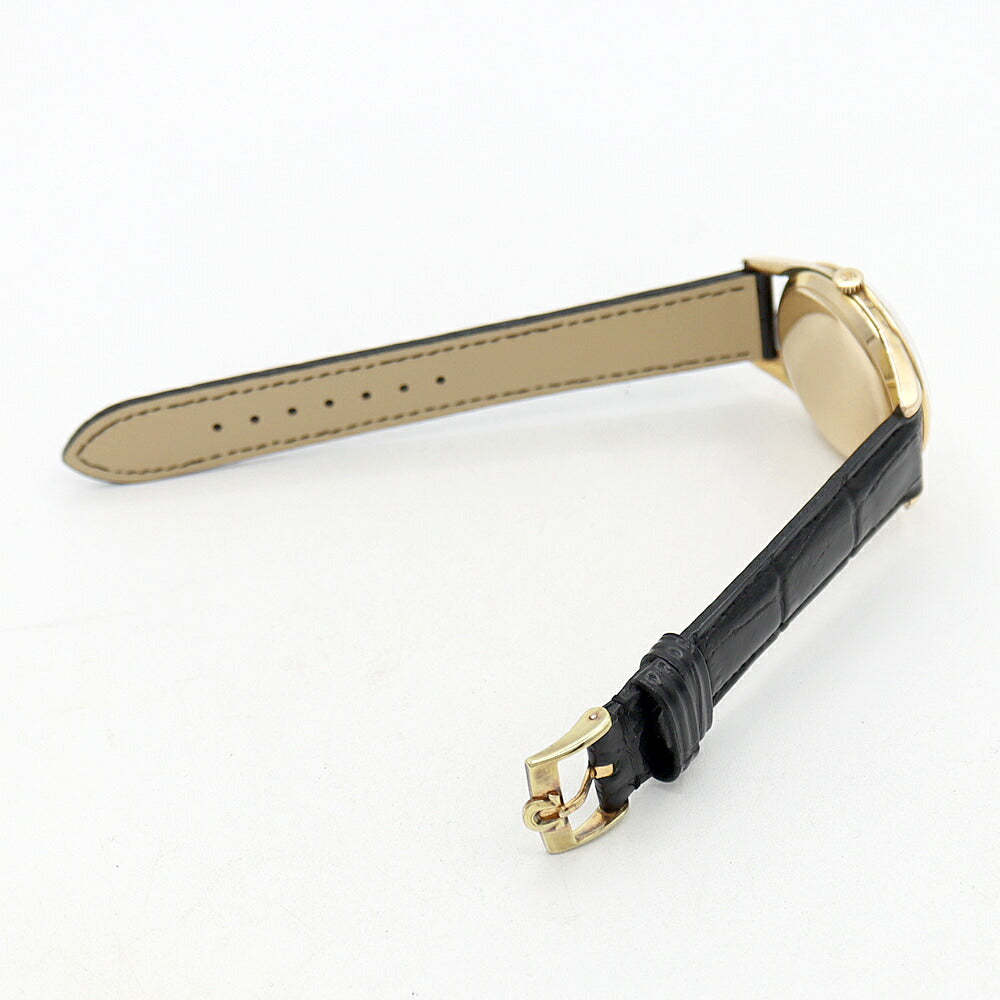 OMEGA オメガ 2810-63SC Cal.285 17石 シルバー YGP イエローゴールド 純正尾錠 メンズ 手巻き アンティーク ヴィンテージ【腕時計】【中古】