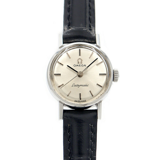 OMEGA Ladymatic 561.005 Cal.671 24 stones Silver SS Stainless Steel Ladies Automatic Winding Antique Vintage [Watch] [Used]