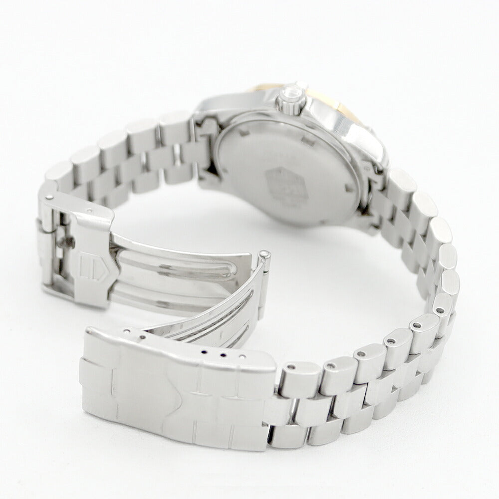 電池交換済 TAG Heuer タグホイヤー プロフェッショナル エクスクルーシブ WN1351 デイト 200m防水 グレー SS ステンレス PG ピンクゴールド レディース クォーツ【6ヶ月保証】【腕時計】【中古】