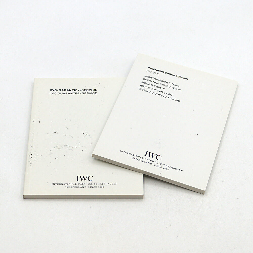 電池交換済 IWC インターナショナルウォッチカンパニー GST クロノグラフ メカニカルクォーツ IW372702 デイト 120m防水 スモールセコンド 黒 ブラック SS ステンレス メンズ クォーツ メカクォーツ【6ヶ月保証】【腕時計】【中古】
