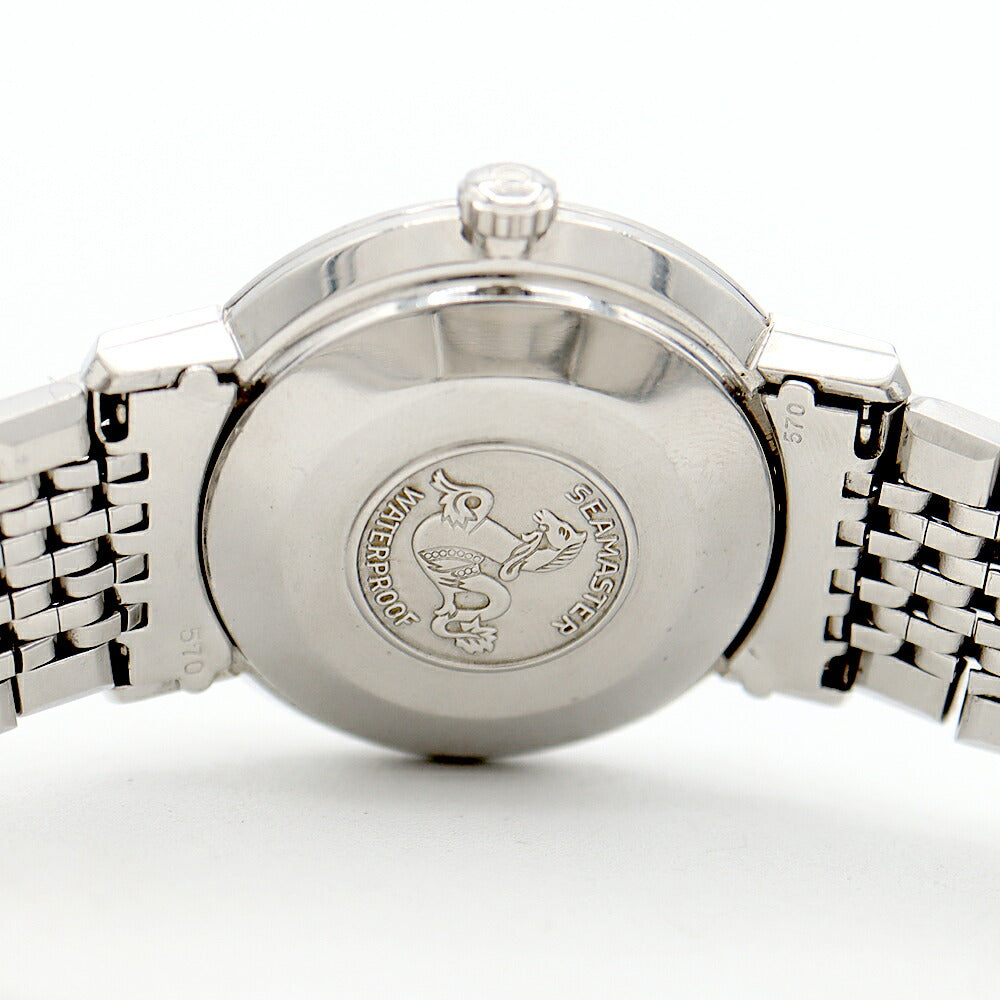 OMEGA Seamaster DeVille 166.020 Cal.565 24 Jewels Date Silver SS Stainless Steel Men's Automatic Winding Antique Vintage DeVille [Watch] [Used]