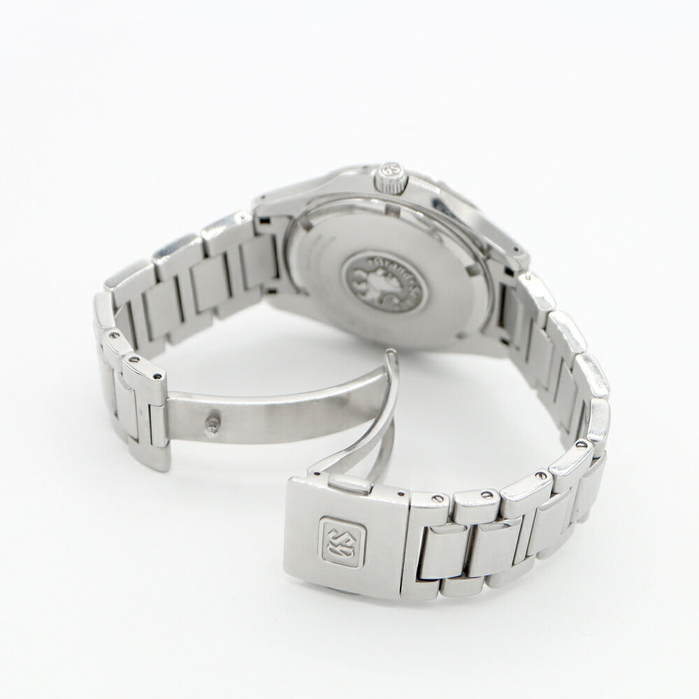電池交換済 SEIKO セイコー グランドセイコー GS 9F82-0AD0 SBGV013 デイト シルバー SS ステンレス メンズ クォーツ【6ヶ月保証】【腕時計】【中古】