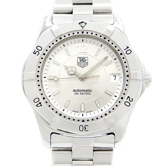 TAG Heuer TAG Heuer Classic 2000 Series WK2116 BA0311 Date 200m Water Resistant Silver SS Stainless Steel Men's Automatic Winding [6 Month Warranty] [Watch] [Used]
