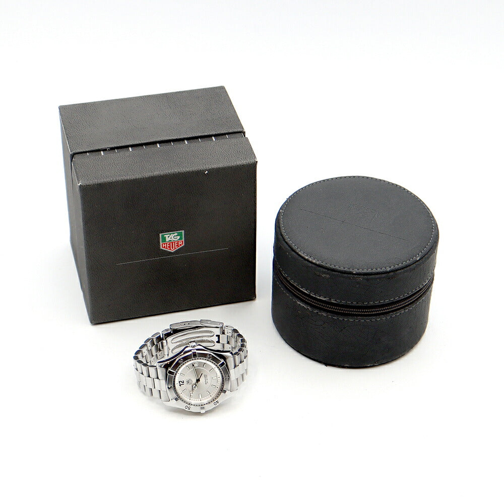 TAG Heuer タグホイヤー クラシック 2000シリーズ WK2116 BA0311 デイト 200m防水 シルバー SS ステンレス メンズ 自動巻き【6ヶ月保証】【腕時計】【中古】