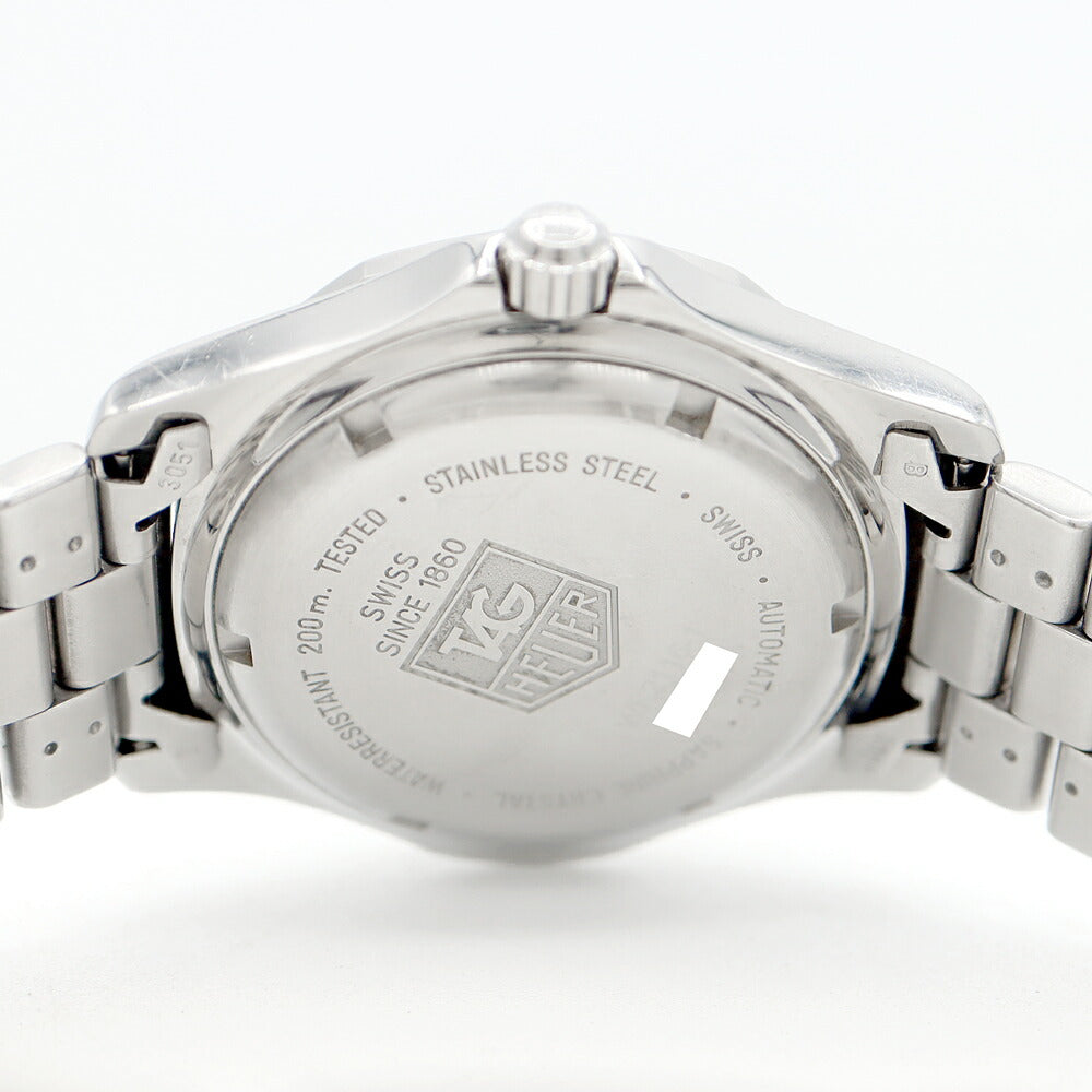 TAG Heuer タグホイヤー クラシック 2000シリーズ WK2116 BA0311 デイト 200m防水 シルバー SS ステンレス メンズ 自動巻き【6ヶ月保証】【腕時計】【中古】