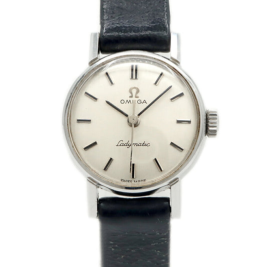 OMEGA オメガ レディマティッ?ク 561.005 Cal.671 24石 シルバー SS ステンレス 純正尾錠 レディース 自動巻き アンティーク ヴィンテージ レディーマチック【腕時計】【中古】
