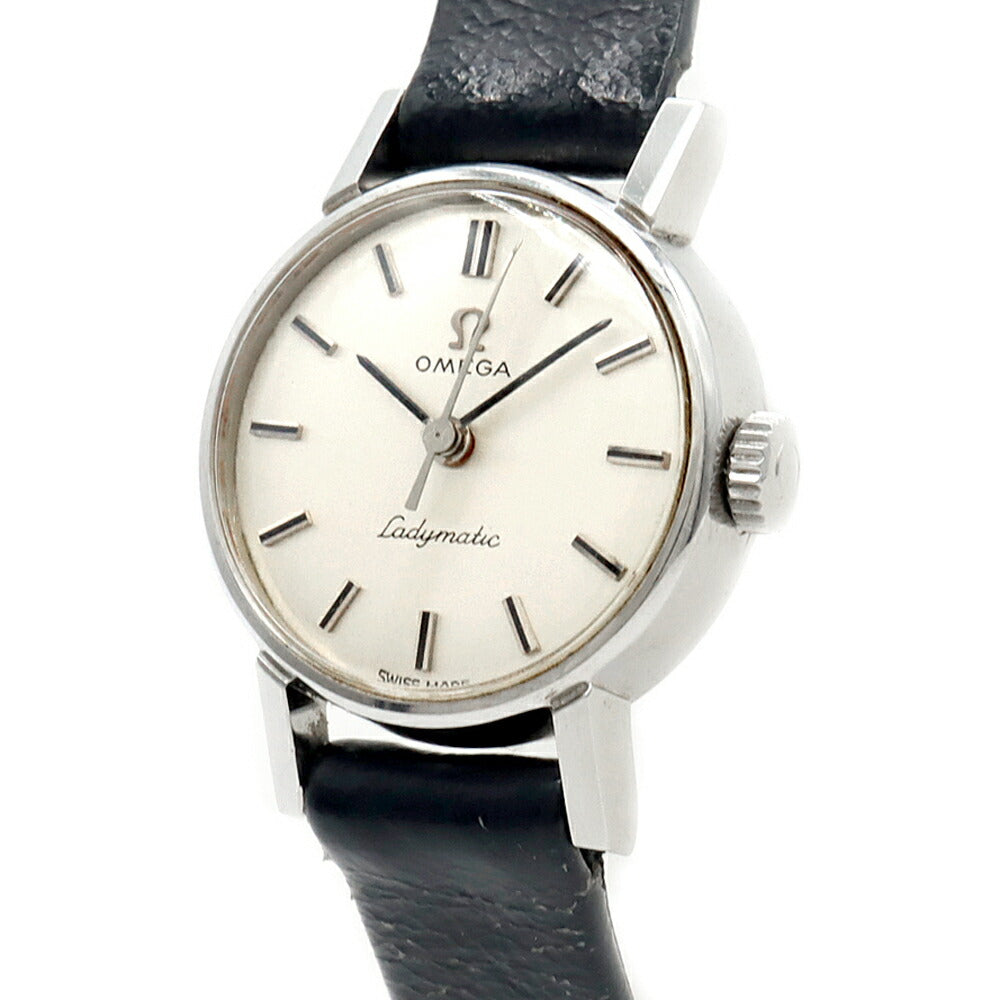 OMEGA オメガ レディマティッ?ク 561.005 Cal.671 24石 シルバー SS ステンレス 純正尾錠 レディース 自動巻き アンティーク ヴィンテージ レディーマチック【腕時計】【中古】