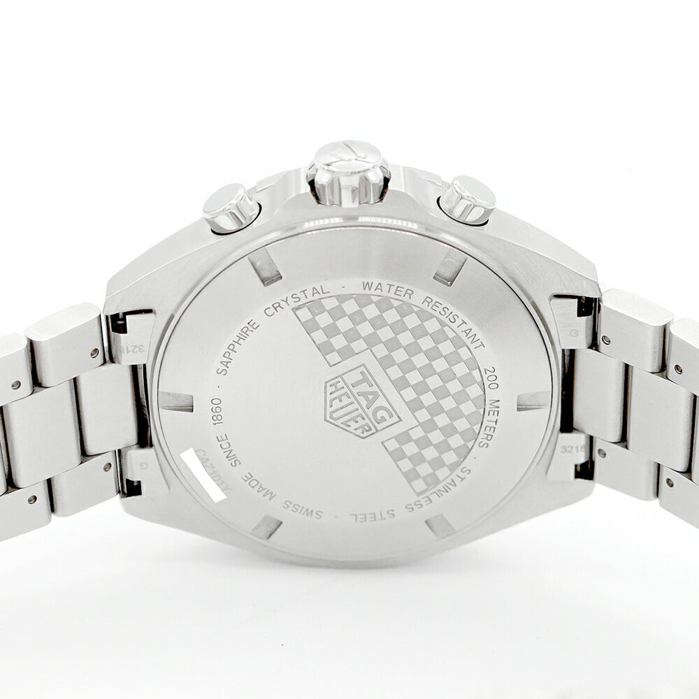 電池交換済 TAG Heuer タグホイヤー フォーミュラ1 クロノグラフ CAZ101Y BA0842 200m防水 デイト スモールセコンド 黒 ブラック SS ステンレス メンズ クォーツ フォーミュラー1【6ヶ月保証】【腕時計】【中古】