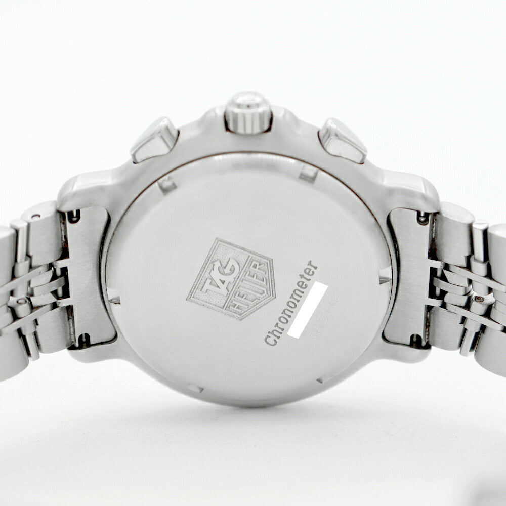 TAG Heuer タグホイヤー 6000シリーズ CH5112 クロノグラフ デイト 200m防水 スモールセコンド グレー SS ステンレス メンズ 自動巻き【6ヶ月保証】【腕時計】【中古】