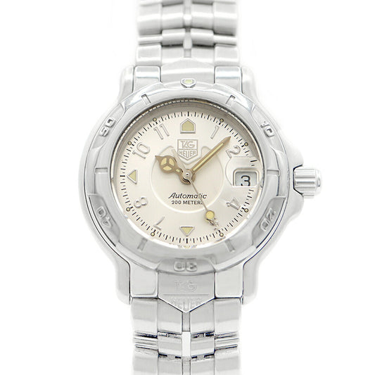 TAG Heuer TAG Heuer Professional 6000 Series WH2311-2 Date 200m Water Resistant Silver SS Stainless Steel Women's Automatic Winding [6 Month Warranty] [Watch] [Used]
