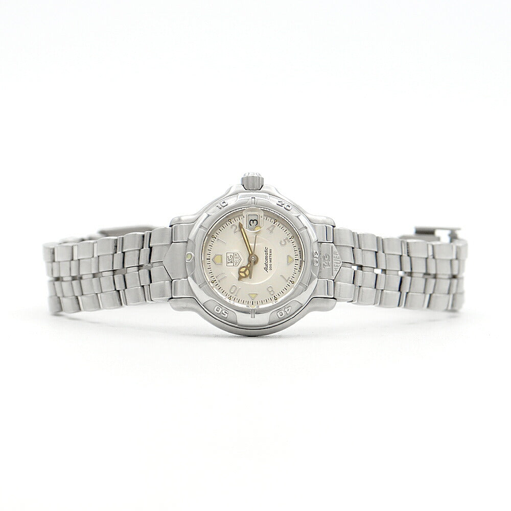 TAG Heuer タグホイヤー プロフェッショナル 6000シリーズ WH2311-2 デイト 200m防水 シルバー SS ステンレス レディース 自動巻き【6ヶ月保証】【腕時計】【中古】