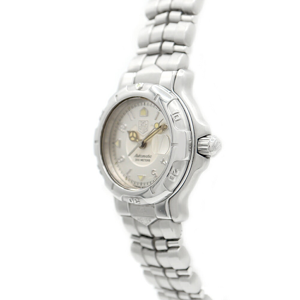 TAG Heuer タグホイヤー プロフェッショナル 6000シリーズ WH2311-2 デイト 200m防水 シルバー SS ステンレス レディース 自動巻き【6ヶ月保証】【腕時計】【中古】