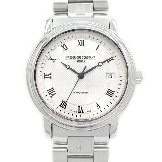 FREDERIQUE CONSTANT フレデリックコンスタント クラシック FC-303/310X3P5/6 デイト シルバー SS ステンレス メンズ 自動巻き 【6ヶ月保証】【腕時計】【中古】