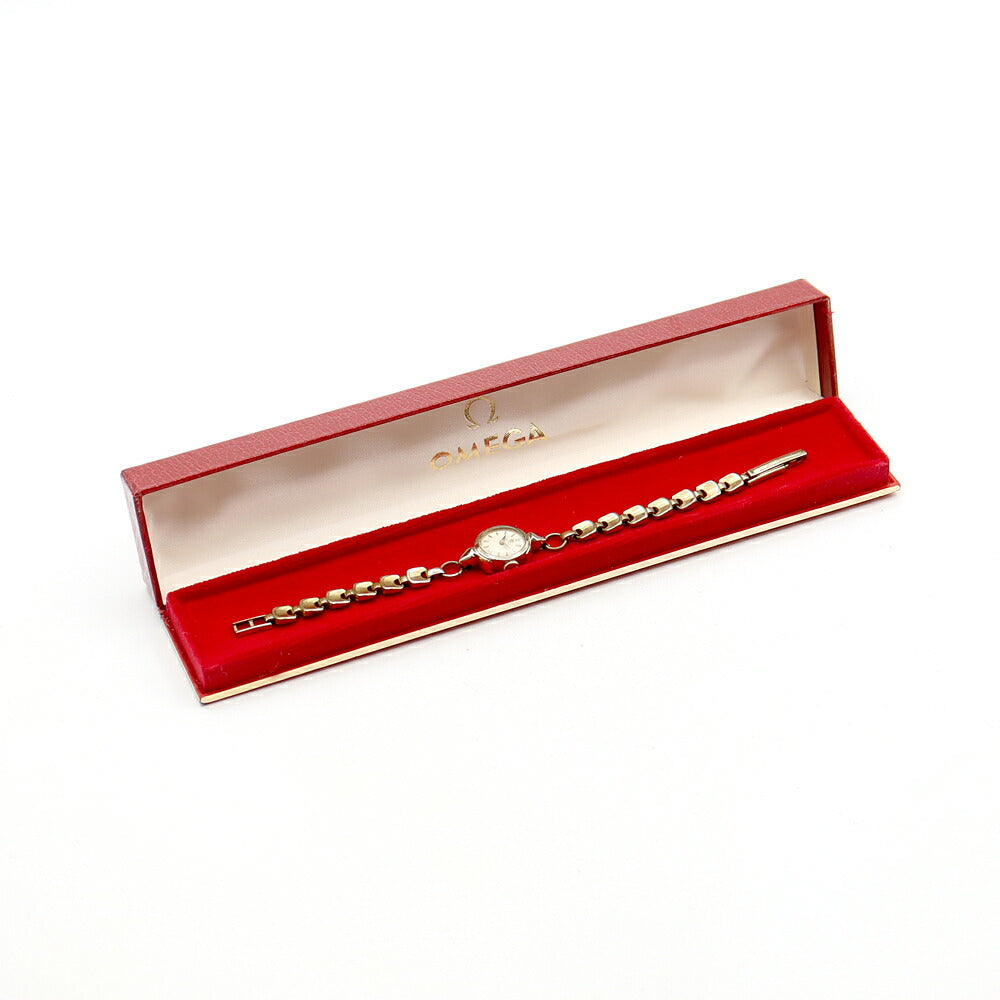 OMEGA オメガ 2779 7 Cal.481 17石 YG イエローゴールド レディース 手巻き アンティーク ヴィンテージ【腕時計】【中古】