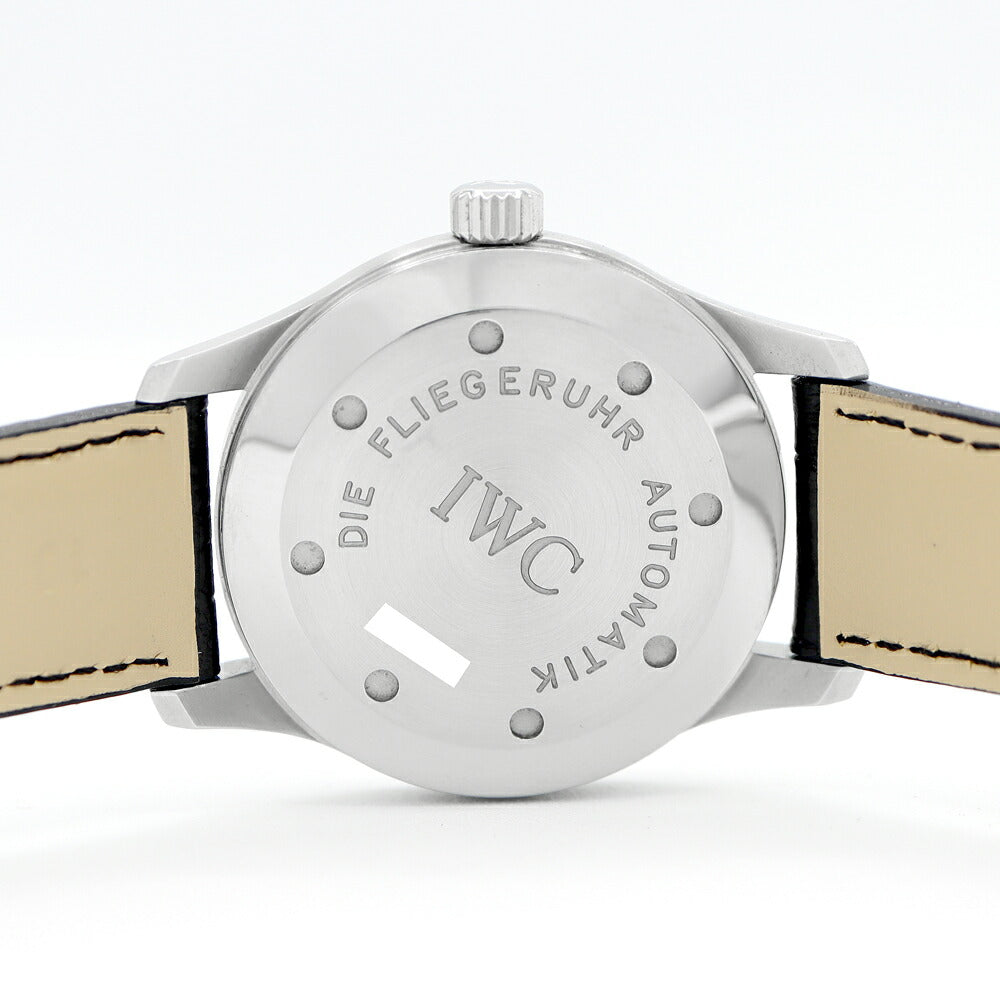 内部点検済 IWC インターナショナルウォッチカンパニー スピットファイア マークXV IW325313 デイト シルバー SS ステンレス 純正尾錠 メンズ 自動巻き スピットファイヤ マーク15【6ヶ月保証】【腕時計】【中古】