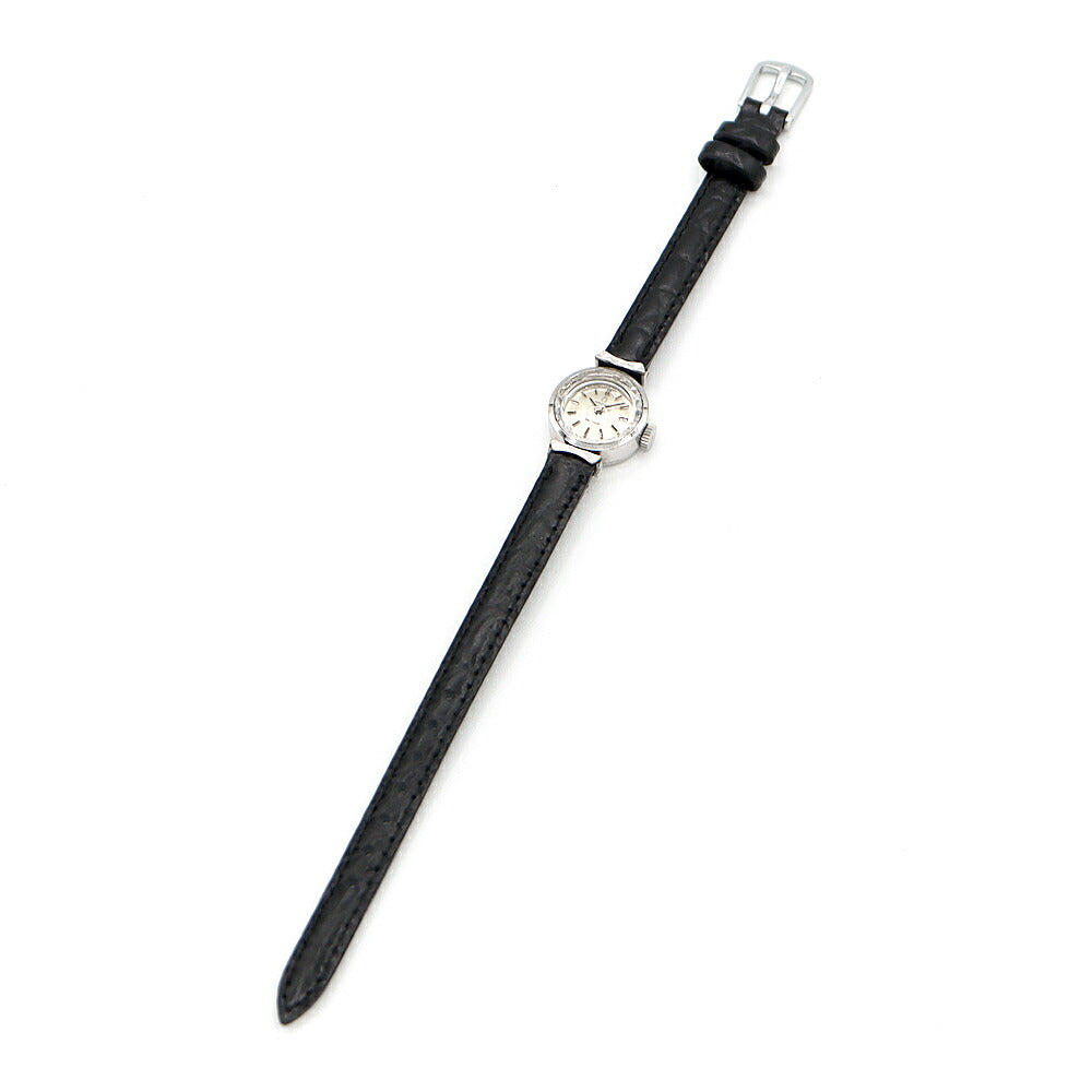 OMEGA オメガ DeVille デビル カットガラス 511.286 Cal.485 17石 シルバー SS ステンレス レディース 手巻き アンティーク ヴィンテージ デヴィル【腕時計】【中古】