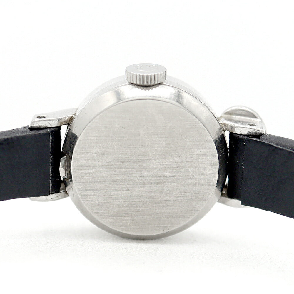 OMEGA オメガ カットガラス 462.2243 Cal.484 17石 950Pt プラチナ SS ステンレス 純正尾錠 レディース 手巻き アンティーク ヴィンテージ【腕時計】【中古】