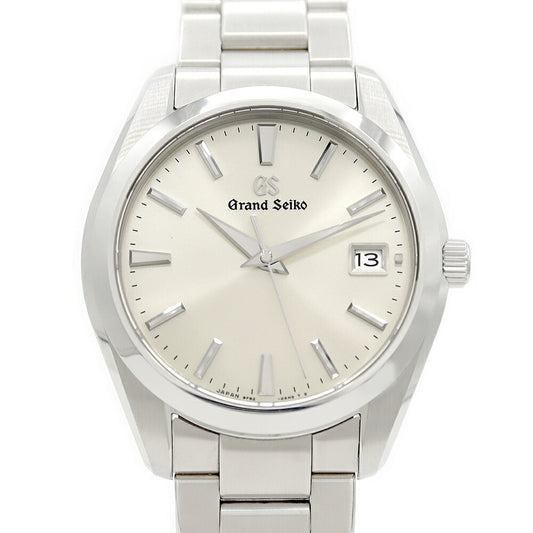 電池交換済 SEIKO セイコー グランドセイコー GS 9F82-0AF0 SBGV221 100m防水 デイト シルバー SS ステンレス メンズ クォーツ【6ヶ月保証】【腕時計】【中古】