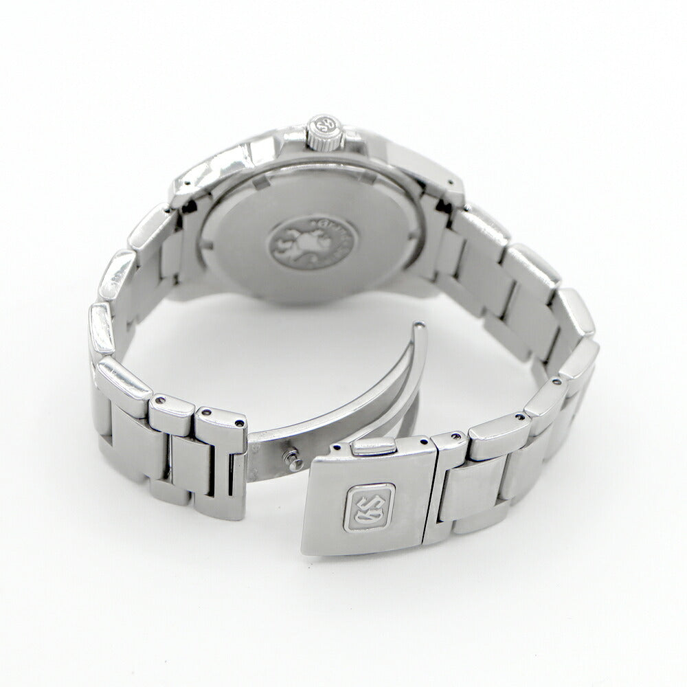 Battery replaced SEIKO Grand Seiko GS 9F62-0AA1 SBGX053 100m Water Resistant Date Silver SS Stainless Steel Men's Quartz [6 Month Warranty] [Watch] [Used]
