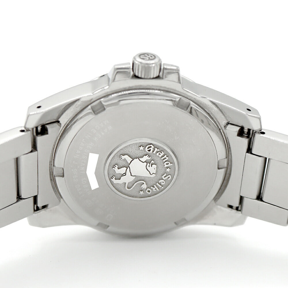 Battery replaced SEIKO Grand Seiko GS 9F62-0AA1 SBGX053 100m Water Resistant Date Silver SS Stainless Steel Men's Quartz [6 Month Warranty] [Watch] [Used]