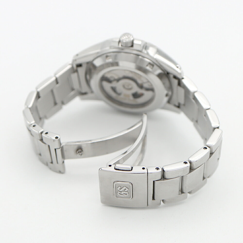 SEIKO セイコー グランドセイコー GS 9Sメカニカル 9S65-00C0 デイト 100m防水 裏スケ 白 ホワイト SS ステンレス メンズ 自動巻き【6ヶ月保証】【腕時計】【中古】