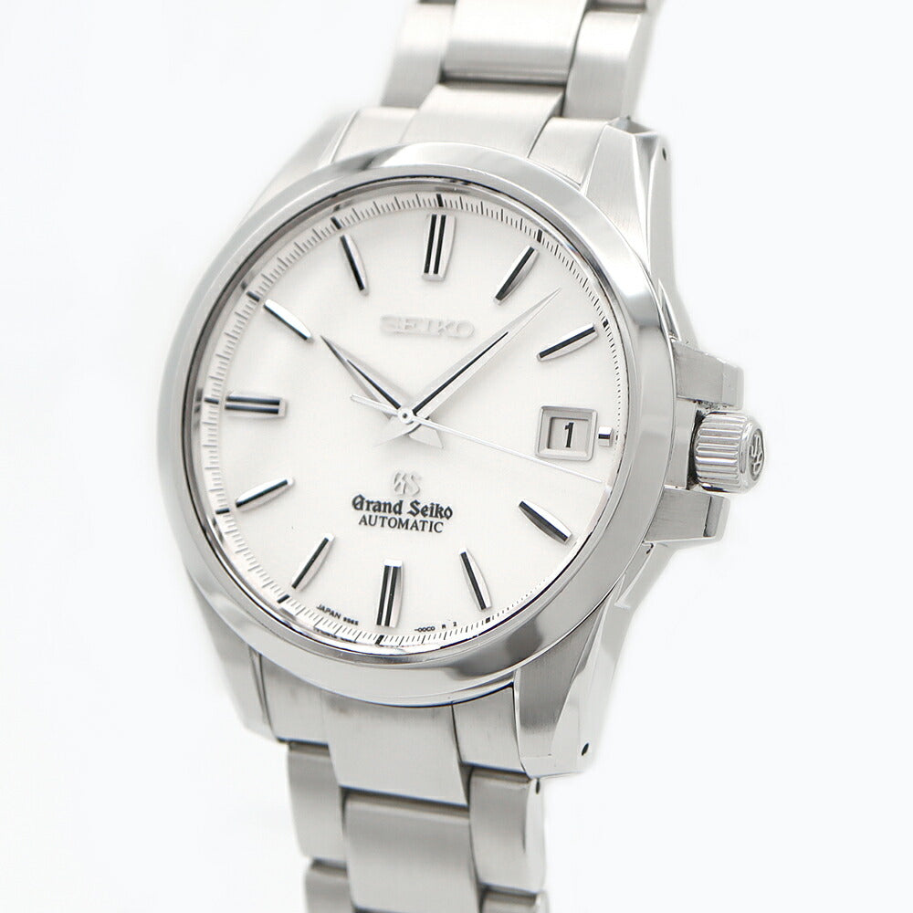 SEIKO セイコー グランドセイコー GS 9Sメカニカル 9S65-00C0 デイト 100m防水 裏スケ 白 ホワイト SS ステンレス メンズ 自動巻き【6ヶ月保証】【腕時計】【中古】