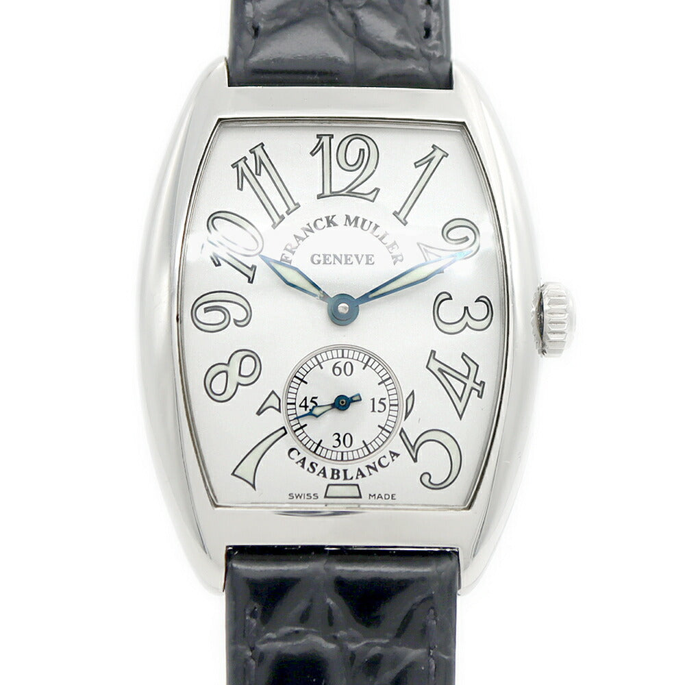 FRANCK MULLER Casablanca 7502 S6 White SS Stainless Steel Men Women Boys Manual Winding [6 Month Warranty] [Used] [Watch]