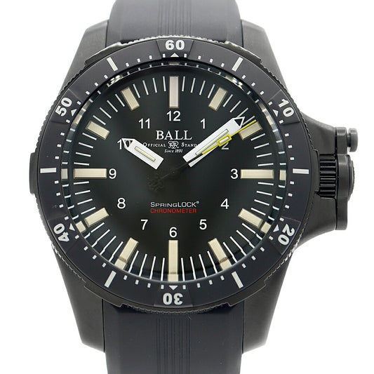 Internally inspected BALL Watch Engineer Hydrocarbon DM2176A Chronometer 300m Water Resistant Black Ti Titanium Genuine Belt Genuine Buckle Men's Automatic Winding [6 Month Warranty] [Watch] [Used]