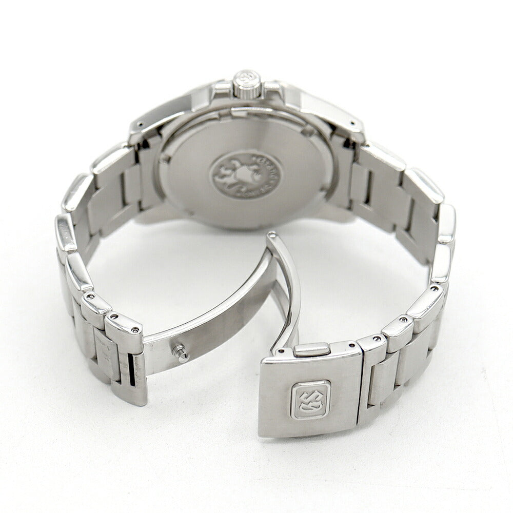 Battery replaced SEIKO Grand Seiko GS 9F62-0AA1 SBGX053 Date White SS Stainless Steel Men's Quartz [6 Month Warranty] [Watch] [Used]